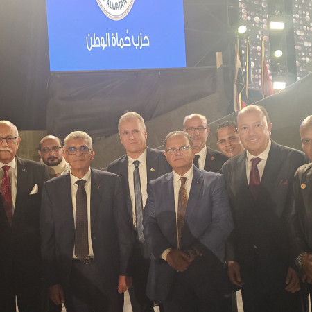 حزب حماة الوطن ببورسعيد يحتفل بذكرى انتصارات أكتوبر المجيدة في أمسية وطنية مميزة بحضور الفنانة آمال ماهر